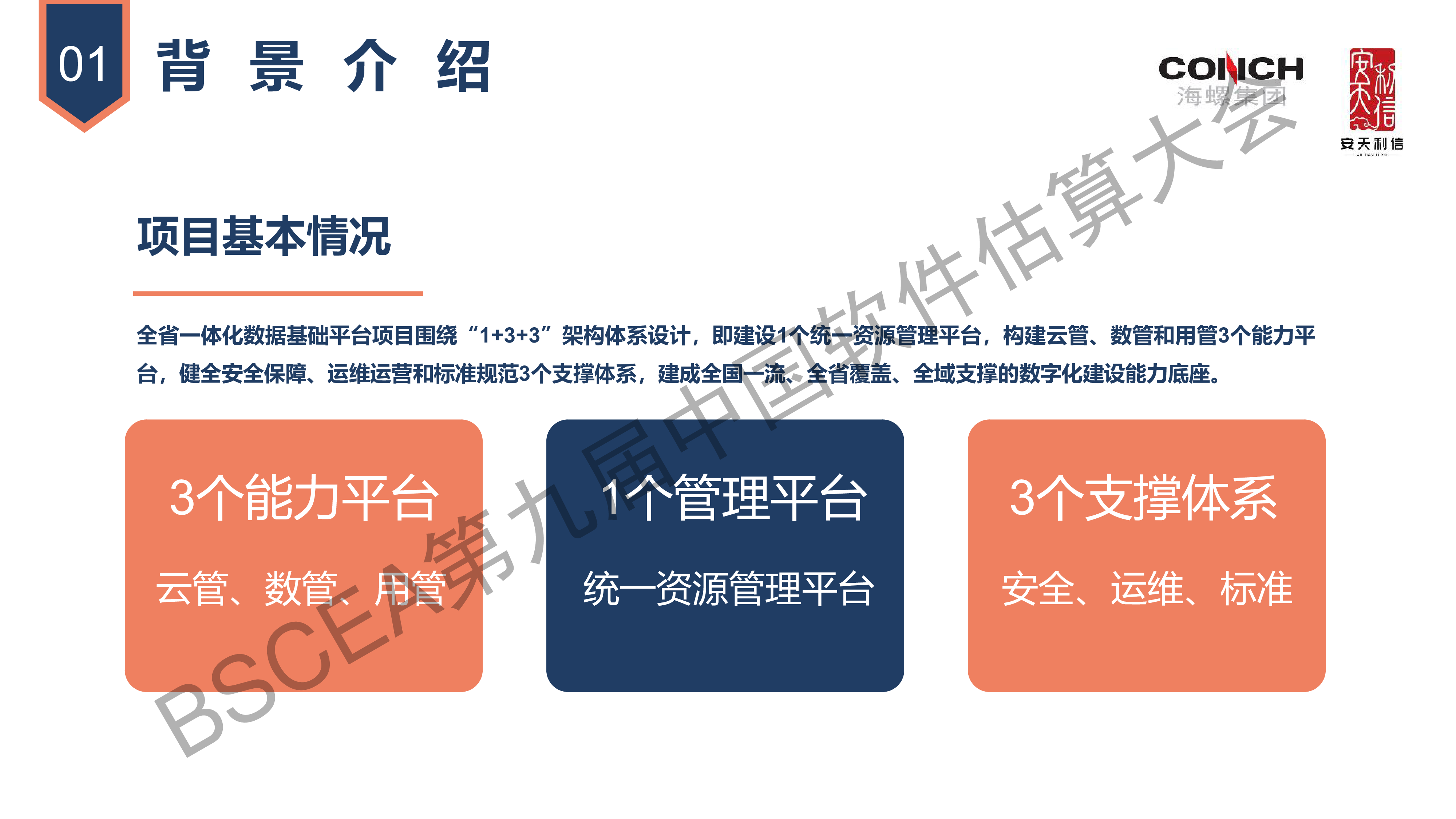 07-软件造价评估案例分享全省一体化数据基础平台项目概算评审安徽安天利信工程管理股份有限公司专家朱朵